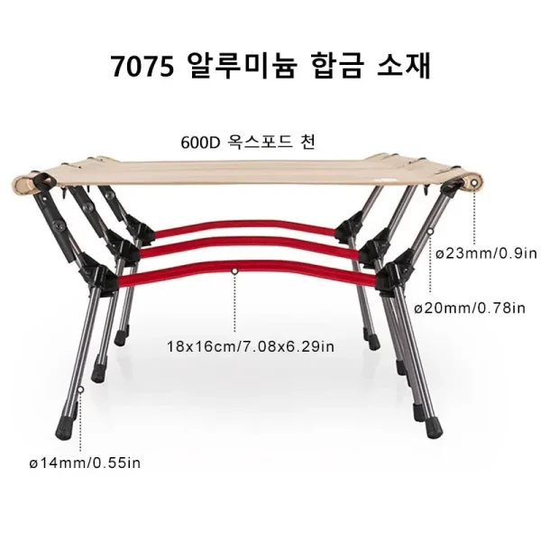 WESTTUNE Camping Cot Portable Folding Bed Ultralight Aluminum Alloy Sleeping Cot for Outdoor Hiking Backpacking Travel - Image 2
