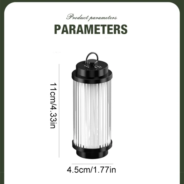 Outdoor camping tools camping lights 5 kinds of lights adjustable ceiling can be connected with the bracket TYPE-C charging. - Image 2