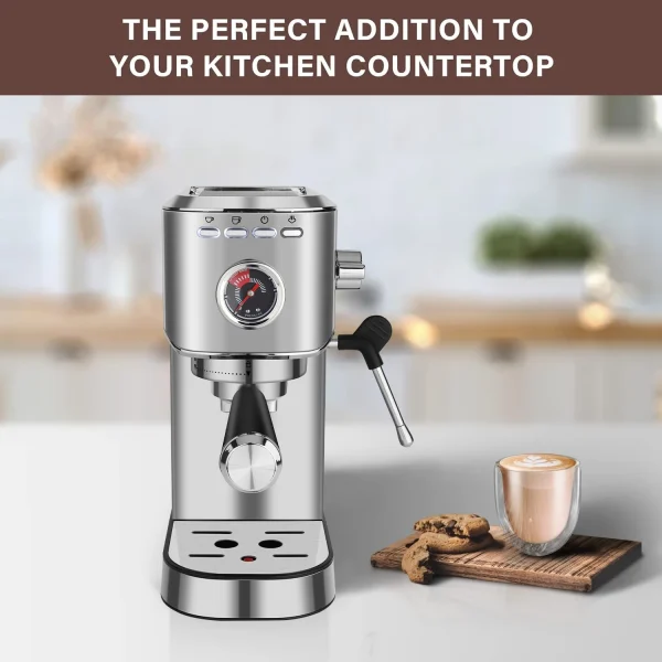 DOYOMI 20 Bar Espresso Machine, Professional Espresso Maker With Milk Frother，Commercial Espresso Machines & Coffee Makers - Image 4