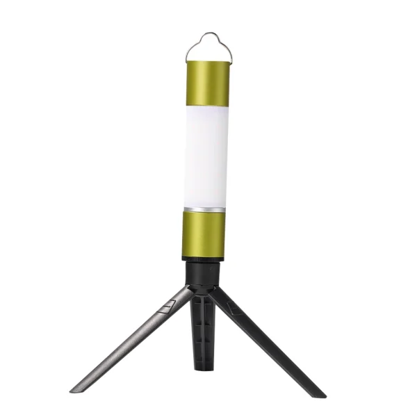 Outdoor Camping LED Telescopic Flashlight with Tripod Nuts Multifunctional Rechargeable Retractable Torch Light Table Lamp - Image 10