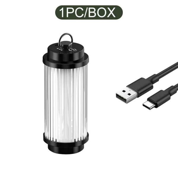 Outdoor camping tools camping lights 5 kinds of lights adjustable ceiling can be connected with the bracket TYPE-C charging. - Image 7