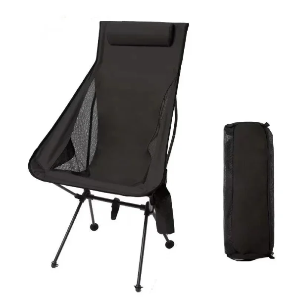 WESTTUNE Portable Folding Camping Chair with Headrest Lightweight Tourist Chairs Aluminum Alloy Fishing Chair Outdoor Furniture - Image 7