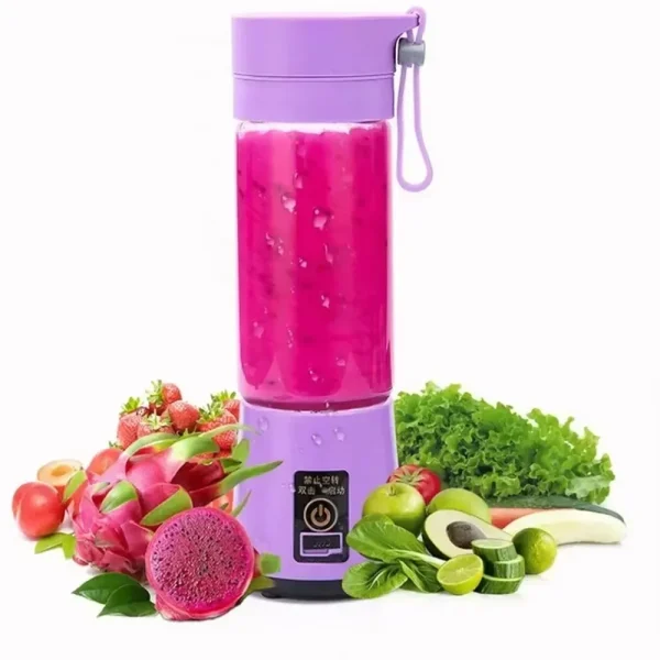 380ml  Portable Electric Fruit Juicer Home USB Rechargeable Smoothie Maker Blenders Machine Sports Bottle JuicingCup - Image 3
