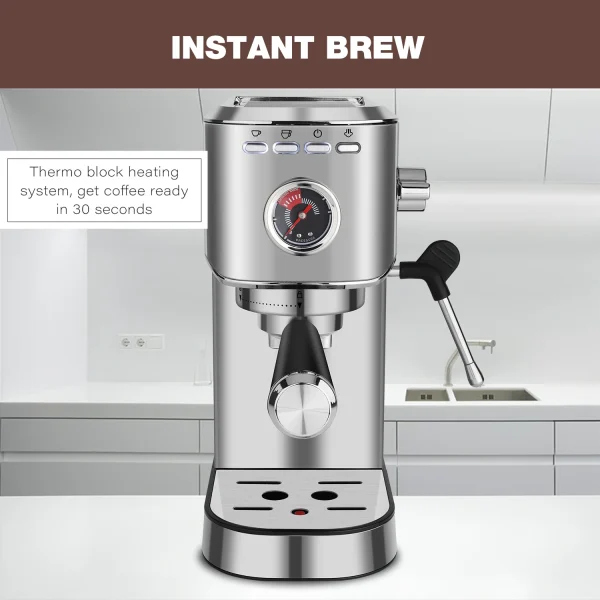 DOYOMI 20 Bar Espresso Machine, Professional Espresso Maker With Milk Frother，Commercial Espresso Machines & Coffee Makers - Image 3
