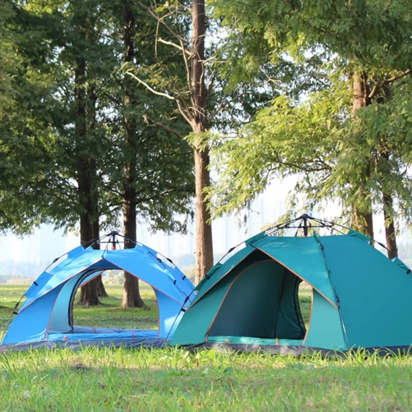 Outdoor Pop Up Tent Water-resistant Portable Instant Camping Folding Fully Automatic Tent for 1-2 Family Tent - Image 5