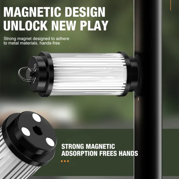 Outdoor camping tools camping lights 5 kinds of lights adjustable ceiling can be connected with the bracket TYPE-C charging. - Image 4