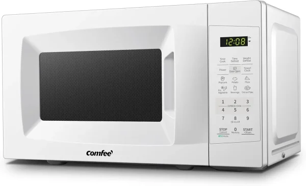 EM720CPL-PMB Countertop Microwave Oven with Sound On/Off, ECO Mode and Easy One-Touch Buttons, 0.7 Cu Ft, Black - Image 5
