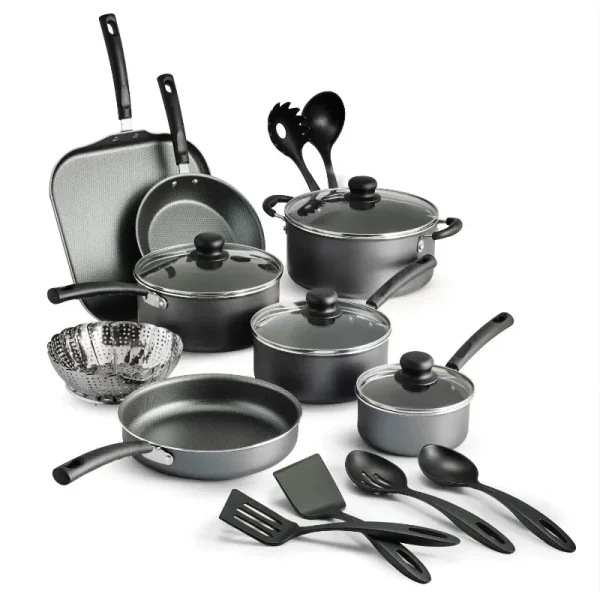 Multifunctional 18-piece non-stick cookware set, easy to clean, scald-proof and non-stick, suitable as a gift - Image 6