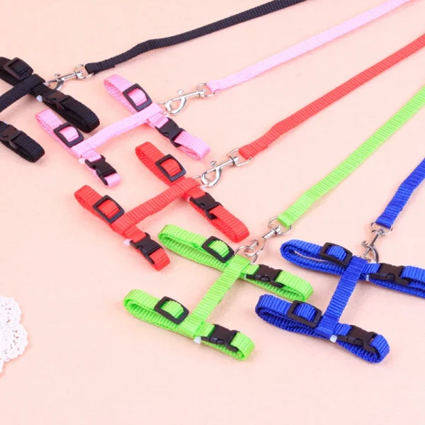 Cheap Sphynx Cat Harness and Leash Set Convenient Pet Harnesses for Cats Gotas Katten mascotas Accessories Outdoor Kedi Cat Lead - Image 5