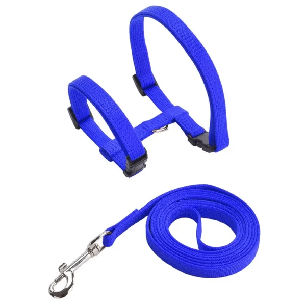 Cheap Sphynx Cat Harness and Leash Set Convenient Pet Harnesses for Cats Gotas Katten mascotas Accessories Outdoor Kedi Cat Lead - Image 8