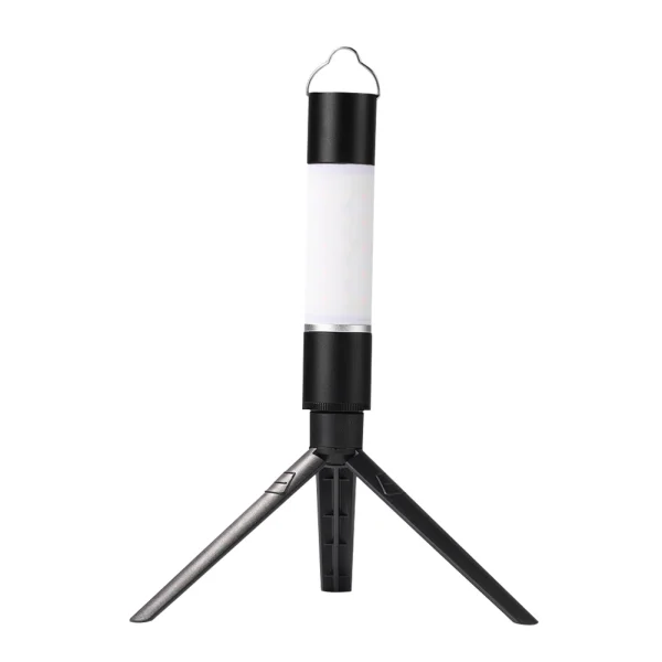 Outdoor Camping LED Telescopic Flashlight with Tripod Nuts Multifunctional Rechargeable Retractable Torch Light Table Lamp - Image 9