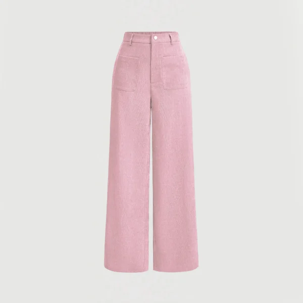 Mia Muse Women's Pants All Season Casual Retro Vintage Pocket  Natural Waist  Full Length Suitable for all occasions Pants - Image 8