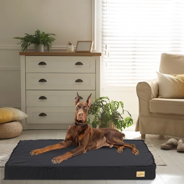 Washable Dog Beds for Large Dogs Comfortable Orthopedic Dog Bed Sponge Foam Pet Bedding Dog Crate Bed - Image 4