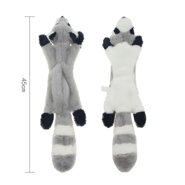 Funny Simulated Animal No Stuffing Dog Toy with Squeakers Durable Stuffingless Plush Squeaky Dog Chew Toy Crinkle Pet Squeak Toy - Image 15
