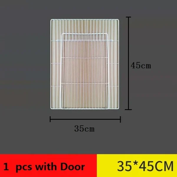 Cat Cage Large Indoor DIY Design Pet Home Small Animal House Detachable Playpen Dog Pen Rabbit Pen Small Pet Playpen - Image 14