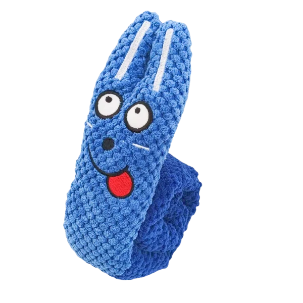 Dog Puzzle Feeder Interactive Toy Indestructible Plush Sound Squeak Puppy Toys For Resistant Foldable Snail Dogs Pet Supplies - Image 8
