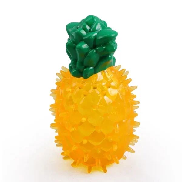 Pet Cooling Chew Toy Reusable Dog Cat Toy Teething Summer Cooling Watermelon Pineapple Lemon Durable Ice Frozen Fruit Shape Toys - Image 6