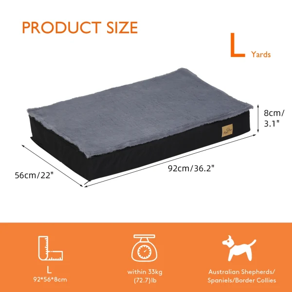 Washable Dog Beds for Large Dogs Comfortable Orthopedic Dog Bed Sponge Foam Pet Bedding Dog Crate Bed - Image 8