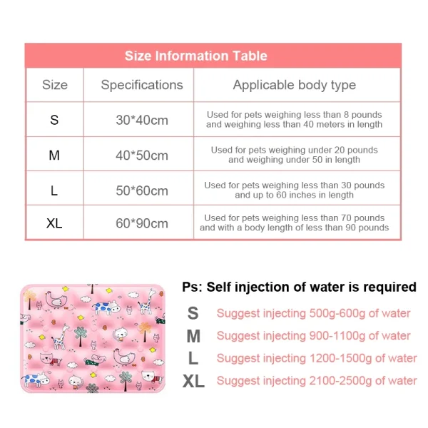 Summer Pet Cooling Mat Breathable Ice Blanket for Dogs Cats Pets Sleep Cold Bed Washable Ice Silk Pads Cushion Pet Accessories - Image 6