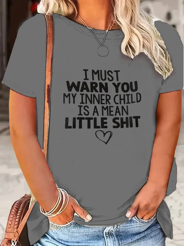 Plus Size New Women T-shirt Vintage Cartoon Graphic Print T-shirt Oversized Women's Trending Clothing Fashion Short Sleeve Shirt - Image 5