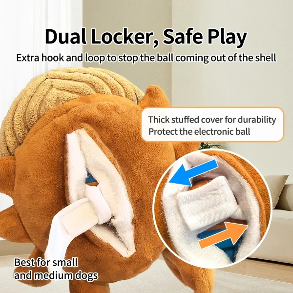 Interactive Dog Toy Plush Dog Toy Dancing Dog Toy Ball Dog Toy Dog Chew Toy Dog Fetch Toy Plush Puppy Toy Small Dog Toy - Image 4
