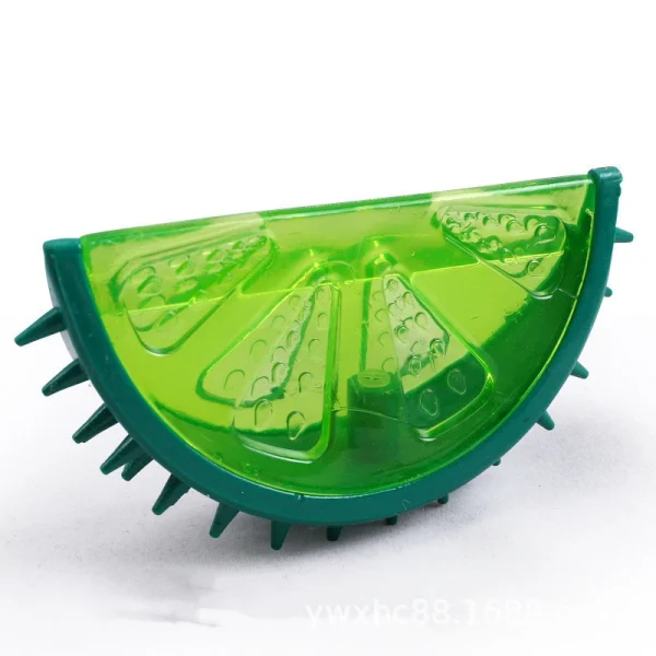 Pet Cooling Chew Toy Reusable Dog Cat Toy Teething Summer Cooling Watermelon Pineapple Lemon Durable Ice Frozen Fruit Shape Toys - Image 4