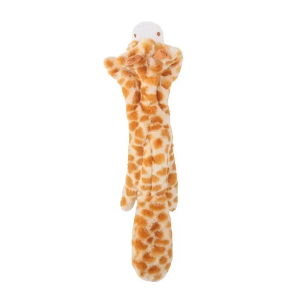 Funny Simulated Animal No Stuffing Dog Toy with Squeakers Durable Stuffingless Plush Squeaky Dog Chew Toy Crinkle Pet Squeak Toy - Image 12