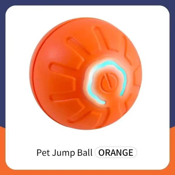 Smart Dog Toy Ball Electronic Interactive Pet Toy Ball USB Automatic Bouncing Rolling Toy Ball With RGB Lights Puppy Cat Product - Image 14