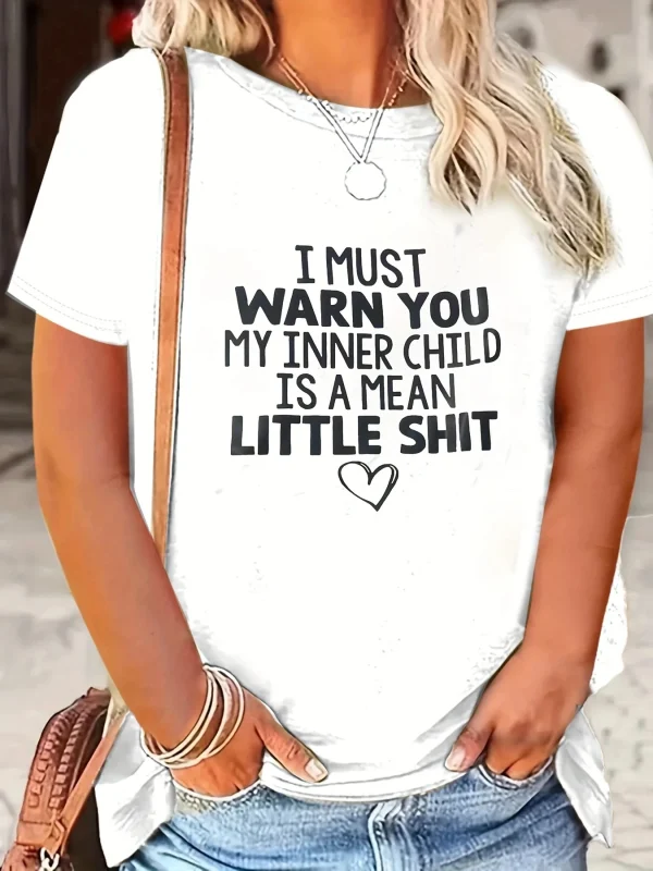 Plus Size New Women T-shirt Vintage Cartoon Graphic Print T-shirt Oversized Women's Trending Clothing Fashion Short Sleeve Shirt - Image 4