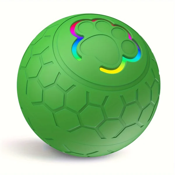 Smart Dog Toy Ball Electronic Interactive Pet Toy Ball USB Automatic Bouncing Rolling Toy Ball With RGB Lights Puppy Cat Product - Image 8